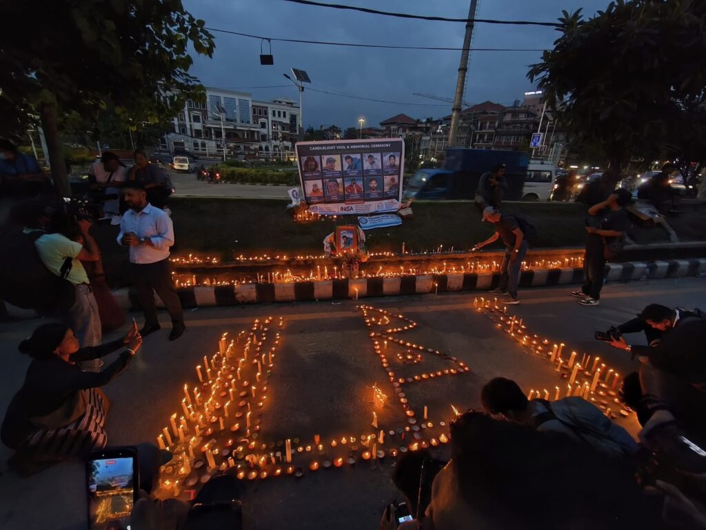 Kathmandu Holds Candlelight Vigil for Broad Peak Victims, Calls for Better Support for Climbers
