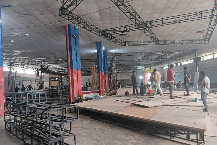 NADA Auto Show 2026 Gears Up as Stall Construction Enters Final Stage