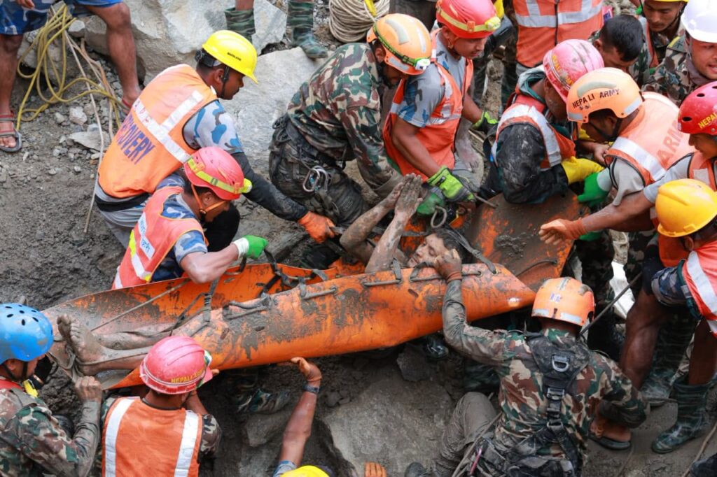 Two Workers Rescued Alive from Trishuli-3A Tunnel