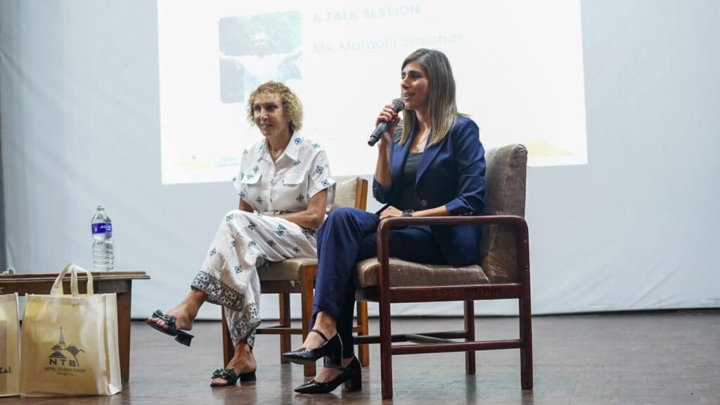 Blind Israeli Trekker highlights Nepal’s potential for inclusive Tourism