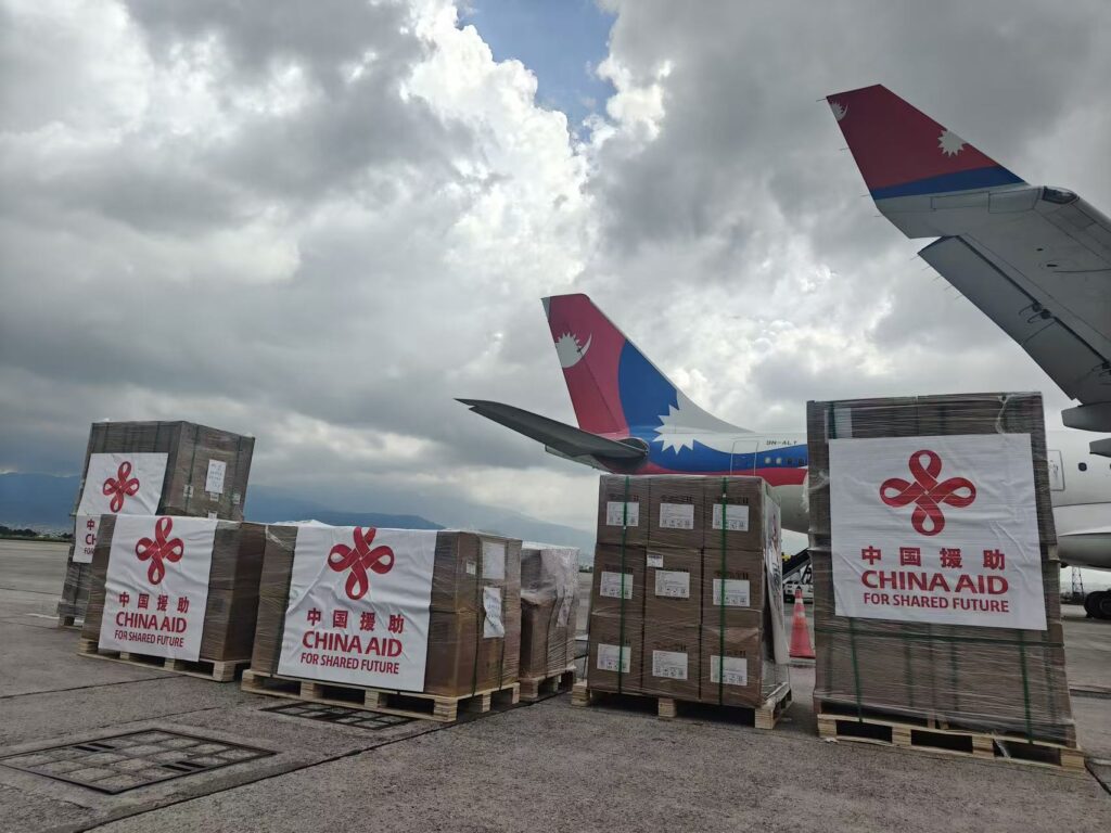 Fourth Batch of Chinese Emergency Aid Arrives in Nepal