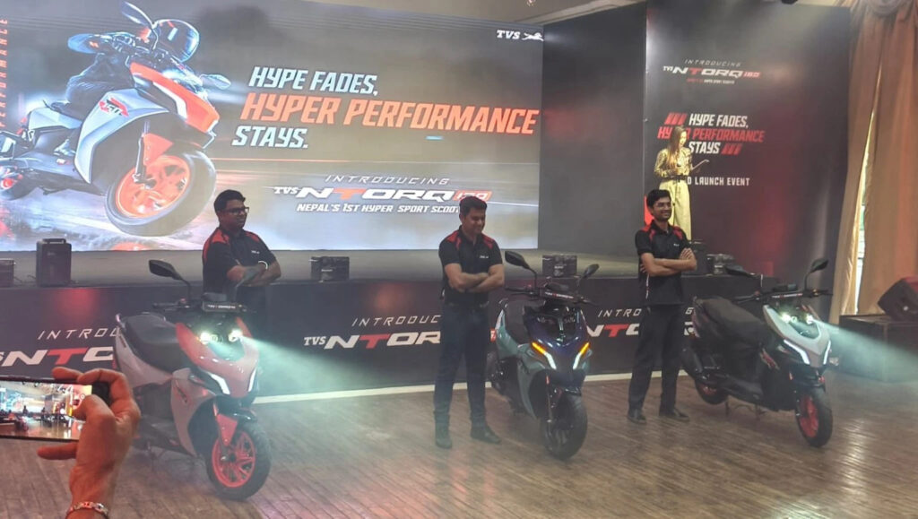 TVS Ntorq 150 Launched in Nepal at Rs 369,900 with 149.7cc Engine and Advanced Features