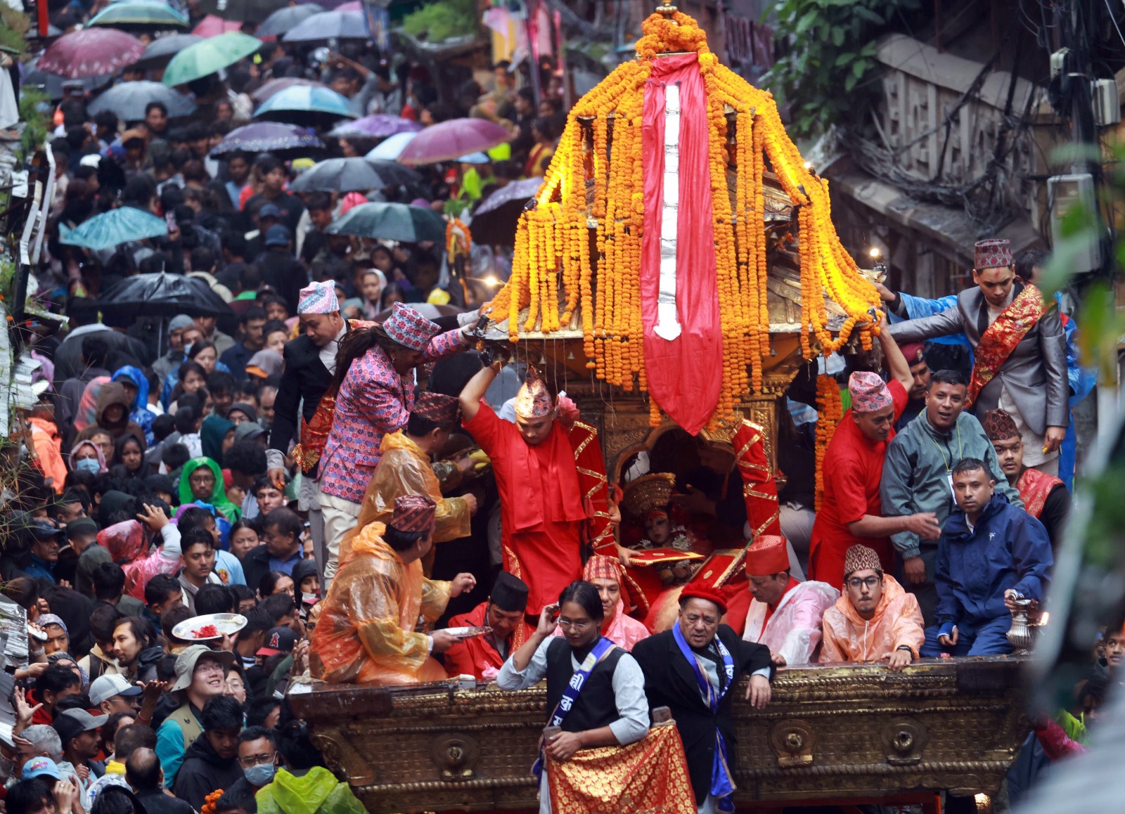 Indra Jatra brings Kathmandu alive with chariots, deities and ancient traditions