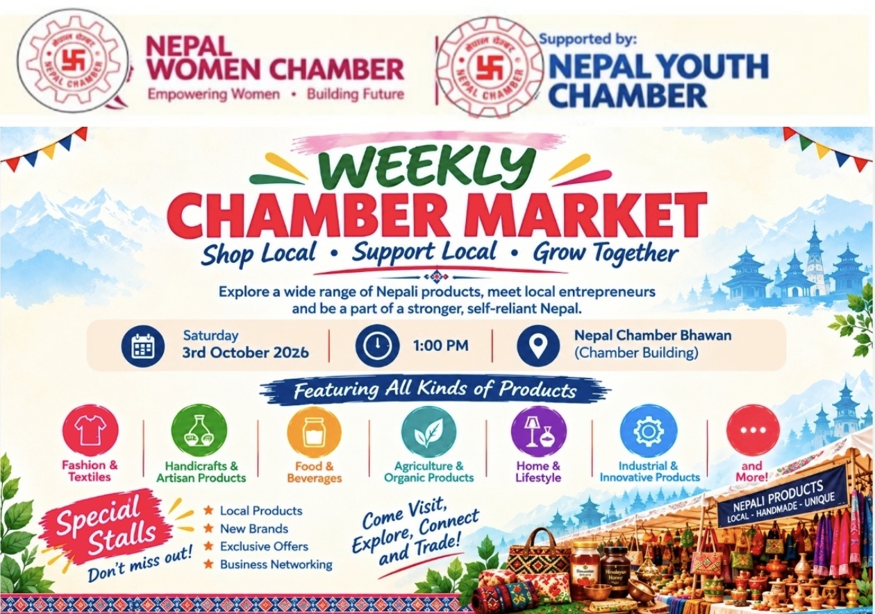 Nepal Women Chamber to launch ‘Chamber Bazaar’ from October 3