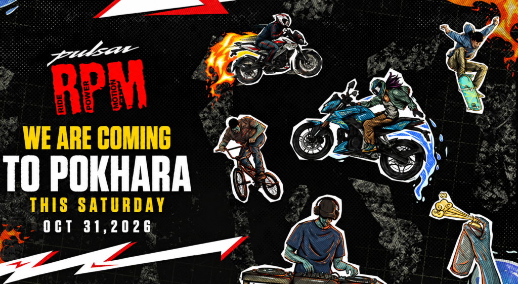 Pulsar RPM brings Action Sports to Pokhara on October 31