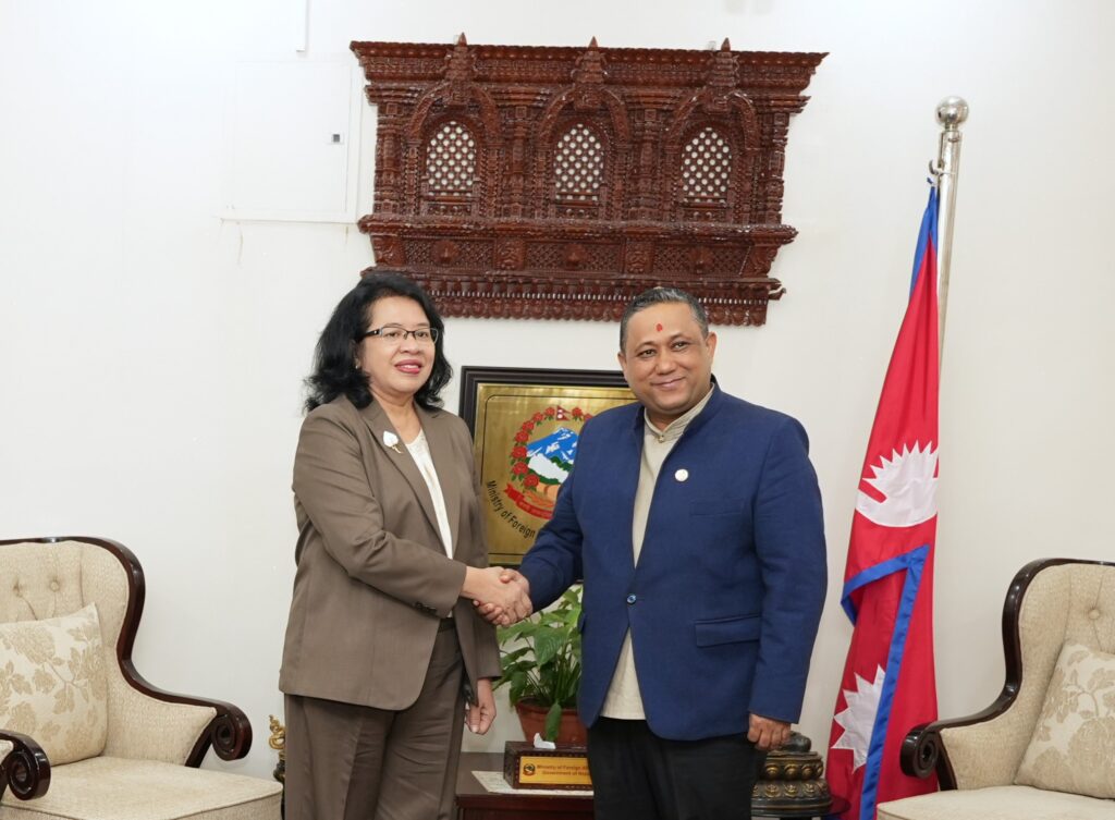 Nepal, Indonesia discuss strengthening bilateral ties