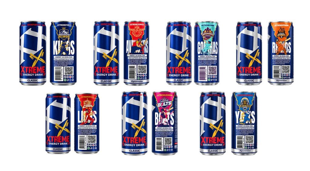 Xtreme launches special NPL team cans for cricket fans
