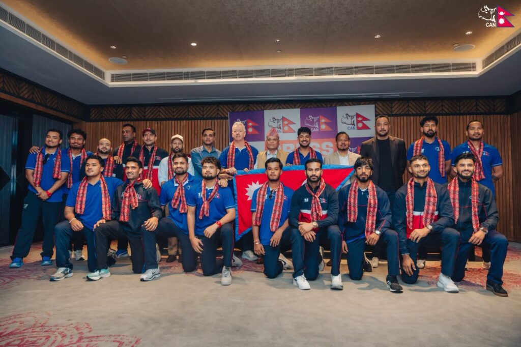 Nepal Cricket Team Farewelled ahead of Crucial Oman Tour