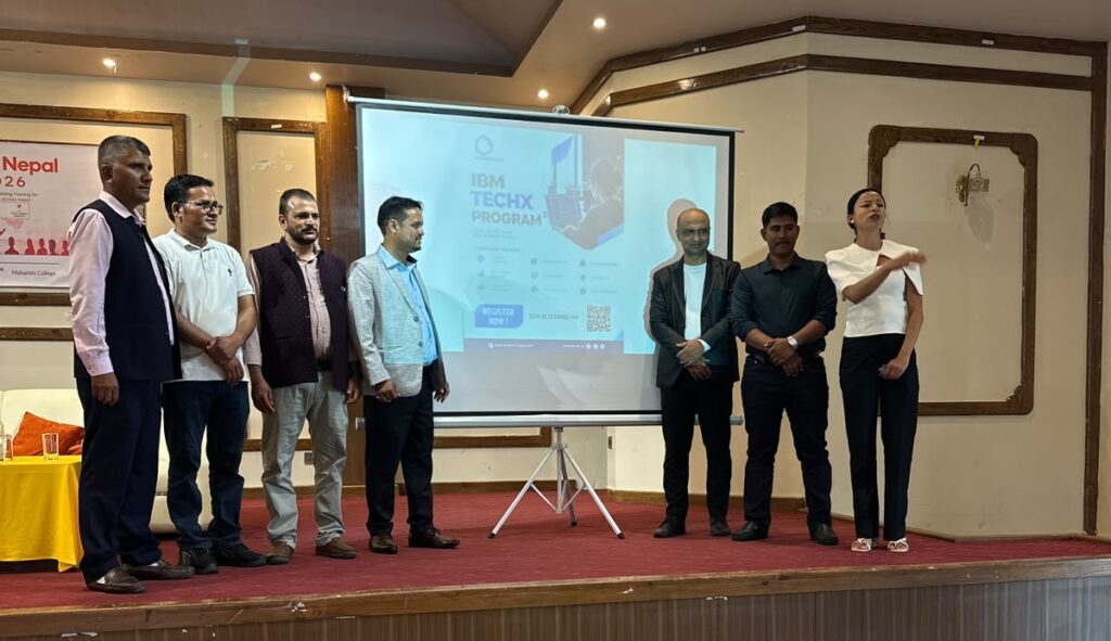 IBM TechX Program launched in Dhangadhi to boost Digital Skills